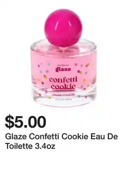 Five Below Glaze Confetti Cookie Eau De Toilette 3.4oz offer