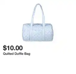 Five Below Quilted Duffle Bag offer