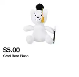Five Below Grad Bear Plush offer