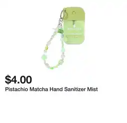 Five Below Pistachio Matcha Hand Sanitizer Mist offer