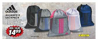Big 5 Adidas Alliance II Sackpack offer