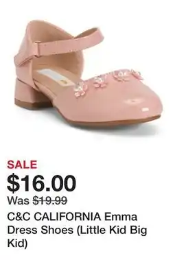 Marshalls C&C CALIFORNIA Emma Dress Shoes (Little Kid Big Kid) offer