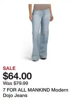 Marshalls 7 FOR ALL MANKIND Modern Dojo Jeans offer