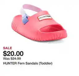 Marshalls HUNTER Fern Sandals (Toddler) offer