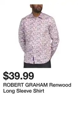 Marshalls ROBERT GRAHAM Renwood Long Sleeve Shirt offer