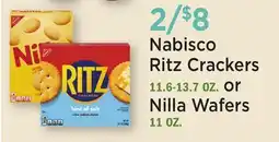 Heinen's Nabisco Ritz Crackers or Nilla Wafers offer