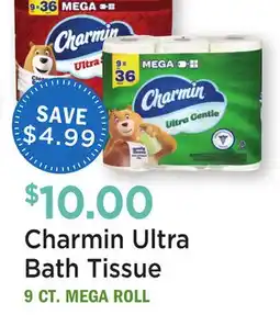 Heinen's Charmin Ultra Bath Tissue offer