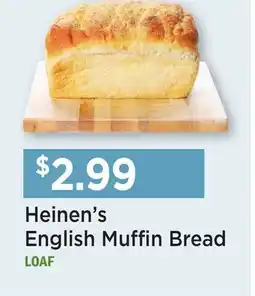 Heinen's Heinen's English Muffin Bread offer