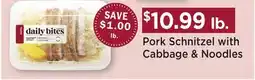 Heinen's Pork Schnitzel with Cabbage & Noodles offer