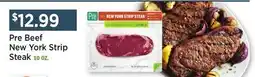 Heinen's Pre Beef New York Strip Steak offer