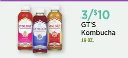 Heinen's GT'S Kombucha offer