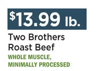 Heinen's Two Brothers Roast Beef offer