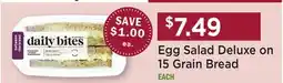 Heinen's Egg Salad Deluxe on 15 Grain Bread offer
