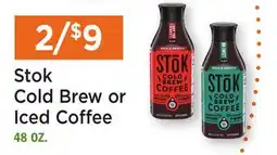 Heinen's Stok Cold Brew or Iced Coffee offer