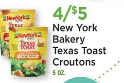 Heinen's New York Bakery Texas Toast Croutons offer