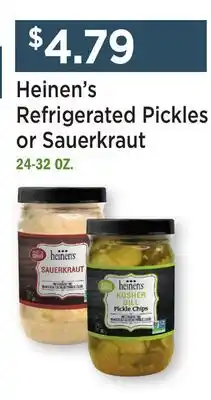 Heinen's Heinen's Refrigerated Pickles or Sauerkraut offer