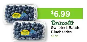 Heinen's Driscoll's Sweetest Batch Blueberries offer