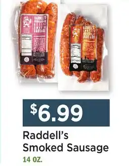 Heinen's Raddell's Smoked Sausage offer