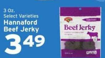 Hannaford Hannaford Beef Jerky offer