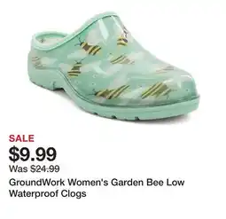 Tractor Supply Company GroundWork Women's Garden Bee Low Waterproof Clogs offer