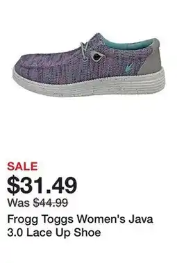 Tractor Supply Company Frogg Toggs Women's Java 3.0 Lace Up Shoe offer