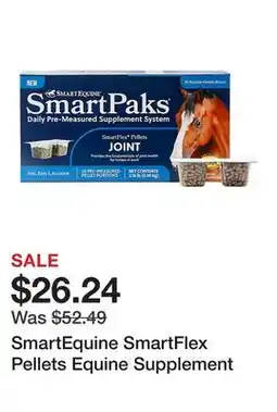 Tractor Supply Company SmartEquine SmartFlex Pellets Equine Supplement offer