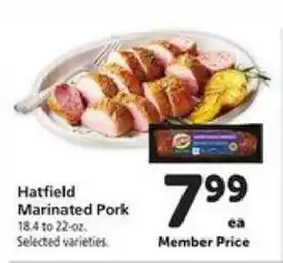Safeway Hatfield Marinated Pork offer
