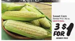 Safeway Sweet Corn offer