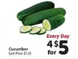 Safeway Cucumber offer
