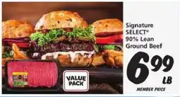 Safeway Signature SELECT 90% Lean Ground Beef offer