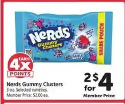 Safeway Nerds Gummy Clusters offer