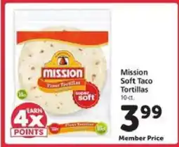 Safeway Mission Soft Taco Tortillas offer