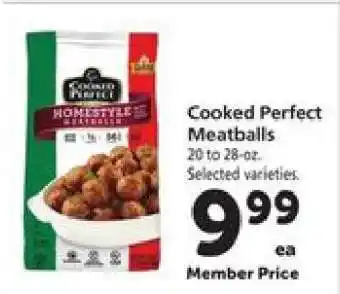 Safeway Cooked Perfect Meatballs offer