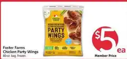 Safeway Foster Farms Chicken Party Wings offer