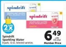Safeway Spindrift Sparkling Water offer