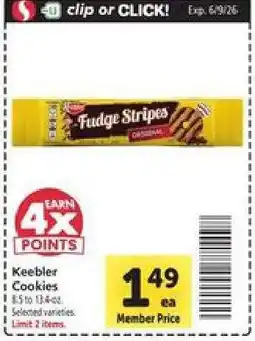 Safeway Keebler Cookies offer