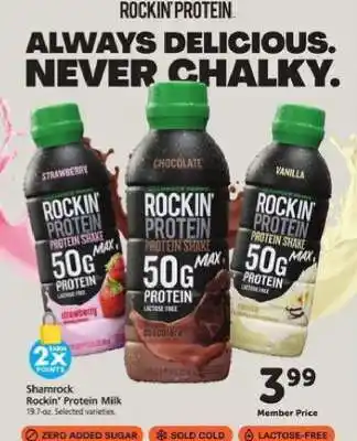 Safeway Shamrock Rockin’ Protein Milk offer