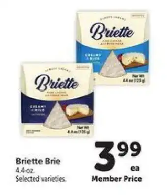Safeway Briette Brie offer