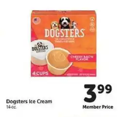 Safeway Dogsters Ice Cream offer