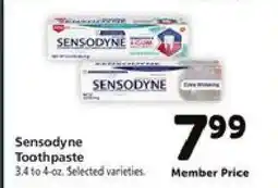 Safeway Sensodyne Toothpaste offer
