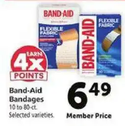 Safeway Band-Aid Bandages offer