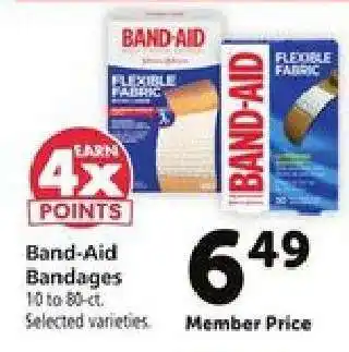 Safeway Band-Aid Bandages offer
