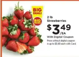 Kroger 2 lb Strawberries offer