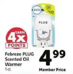 Safeway Febreze PLUG Scented Oil Warmer offer