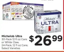 Kroger Michelob Ultra or White Claw offer