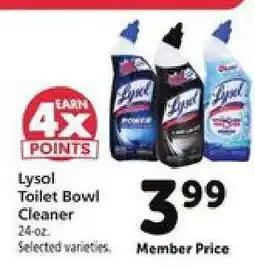 Safeway Lysol Toilet Bowl Cleaner offer