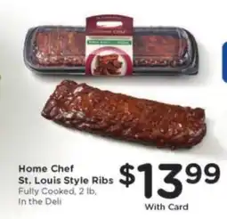 Kroger Home Chef St. Louis Style Ribs offer