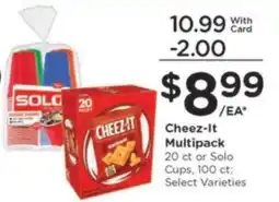 Kroger Cheez-It Multipack offer