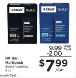 Kroger RX Bar Multipack offer