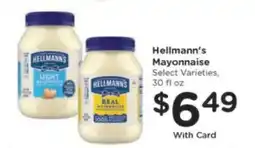 Kroger Hellmann's Mayonnaise offer